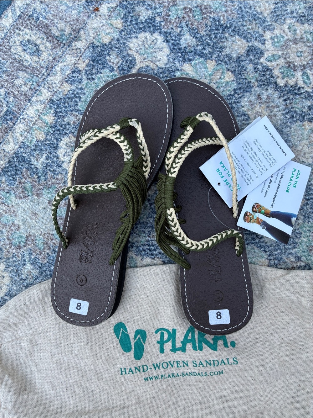 Plaka Oceanside Hand Woven Sandals